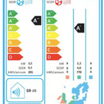 Midea Portasplit Réversible Climatiseur Mobile 12000 BTU